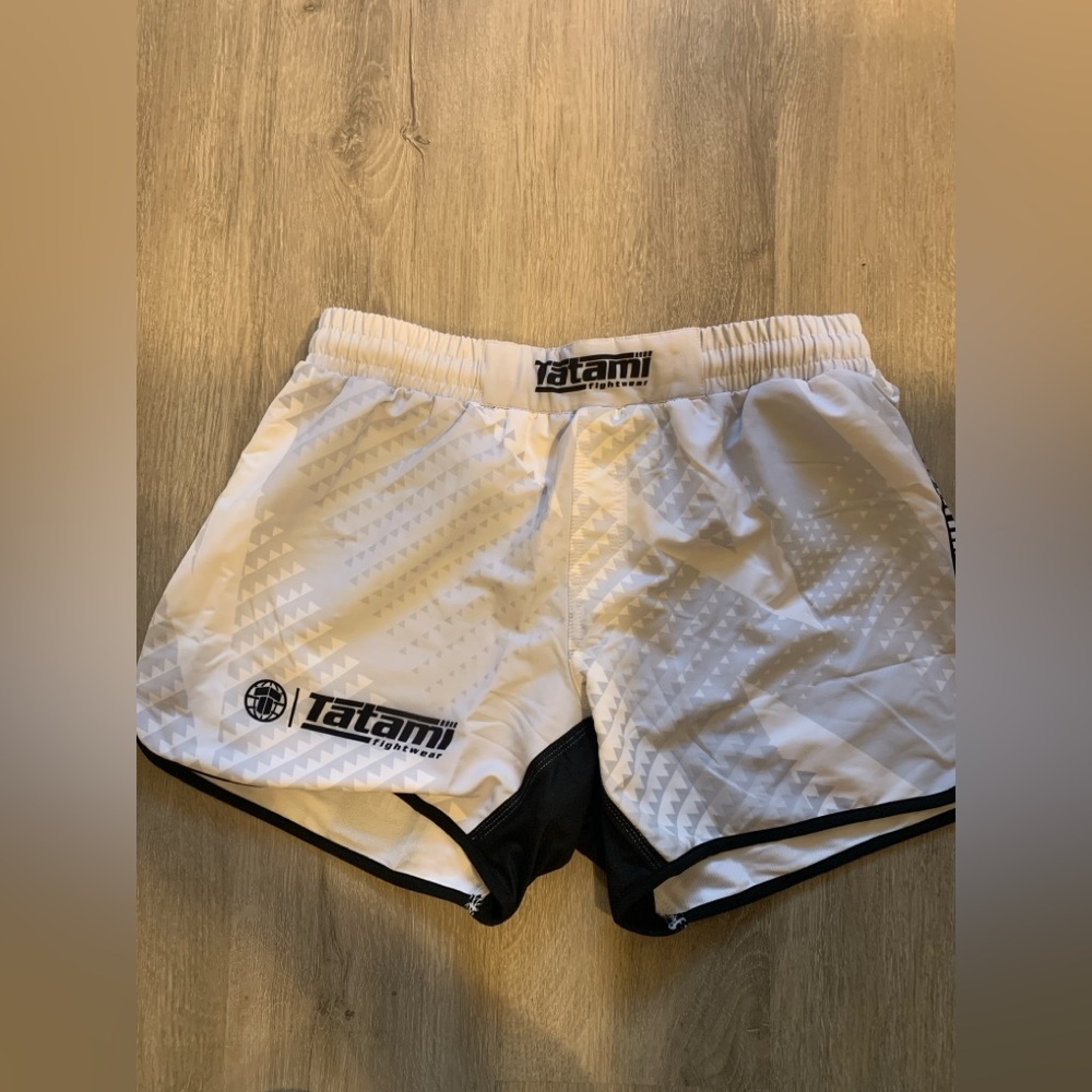 Tatami White Grappling Jiu Jitsu Shorts